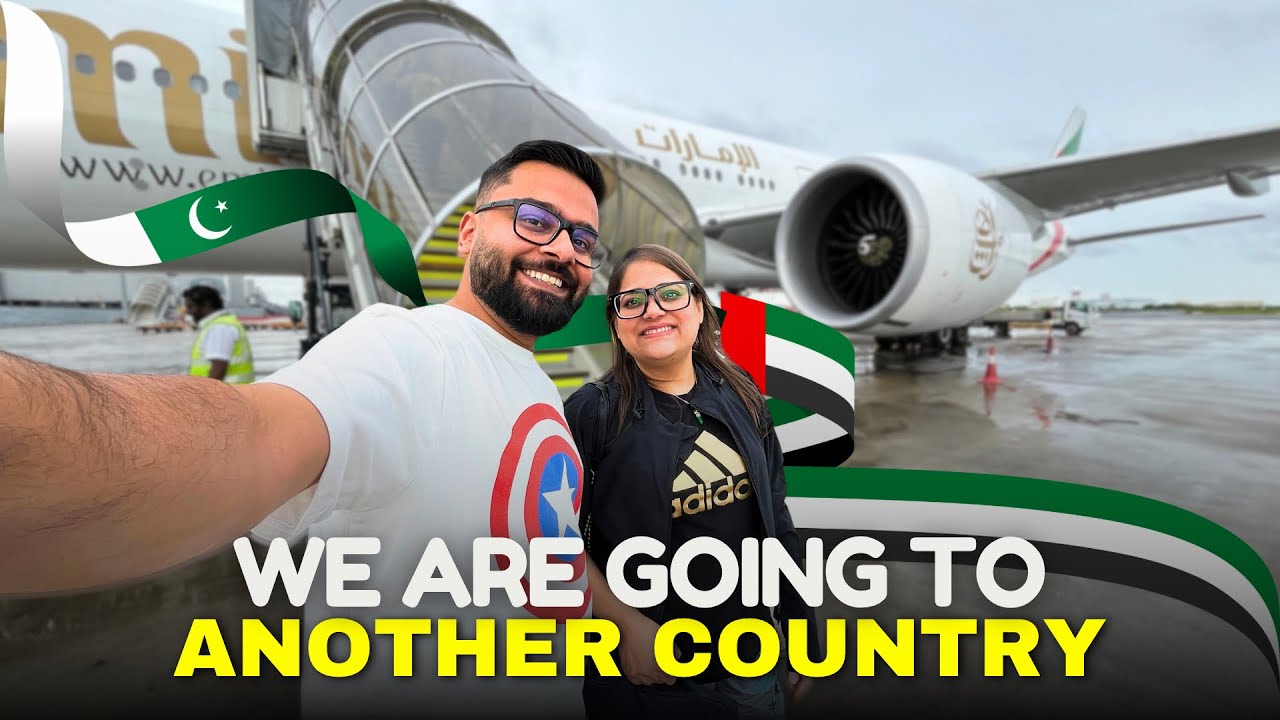 Naye Desh Ka Safar Shuru 😍 Chala Chal Sapno Ke Saath 🇦🇪