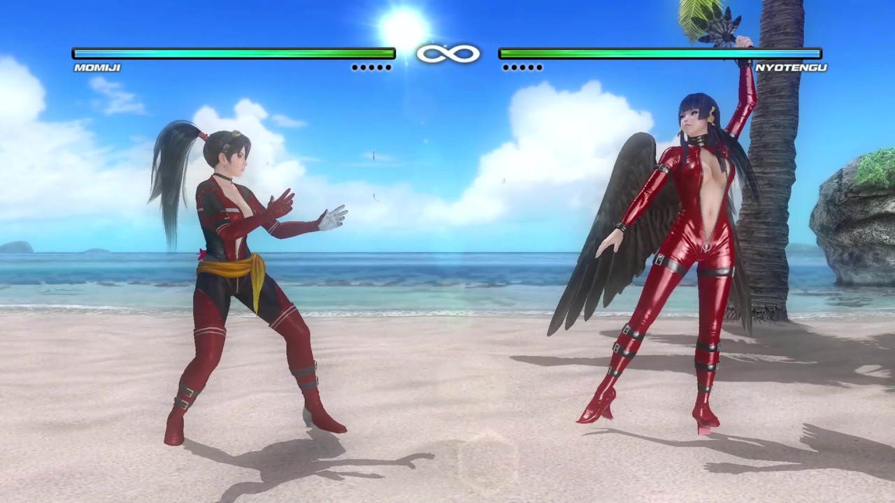DEAD OR ALIVE 5 - Momiji VS Nyotengu