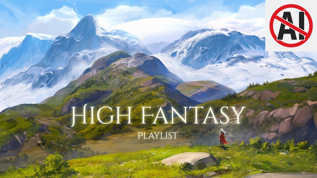 Playlist for reading or writing High Fantasy | ambient fantasy music