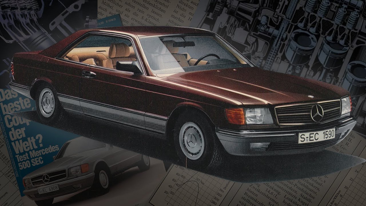 Mercedes-Benz C126 Coupé • ИСТОРИЯ купе S-Klasse 80-х