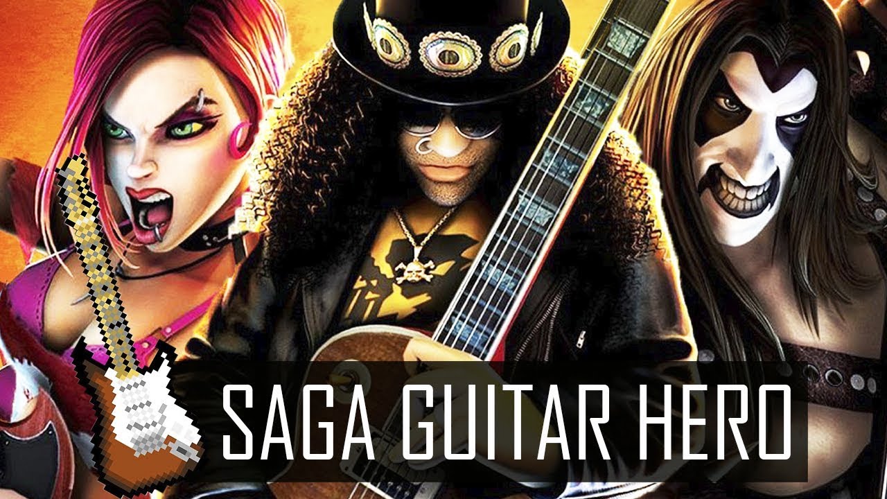SAGA GUITAR HERO : UM LEGADO GRANDIOSO ! 🎸🎤