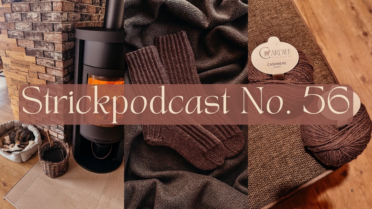 Strickpodcast No. 56: Kiefernwald Socken • neuer Scarf • Strickupdate‘s & vieles mehr… 🤎￼