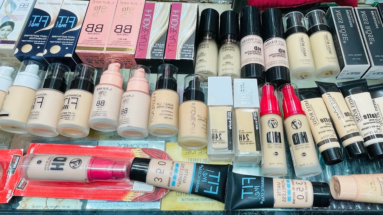 Foundation collection & wholesale price in bd ! পাইকারী দামে কিনুন পছন্দের সব মেকাপ ফাউন্ডেশন  😍