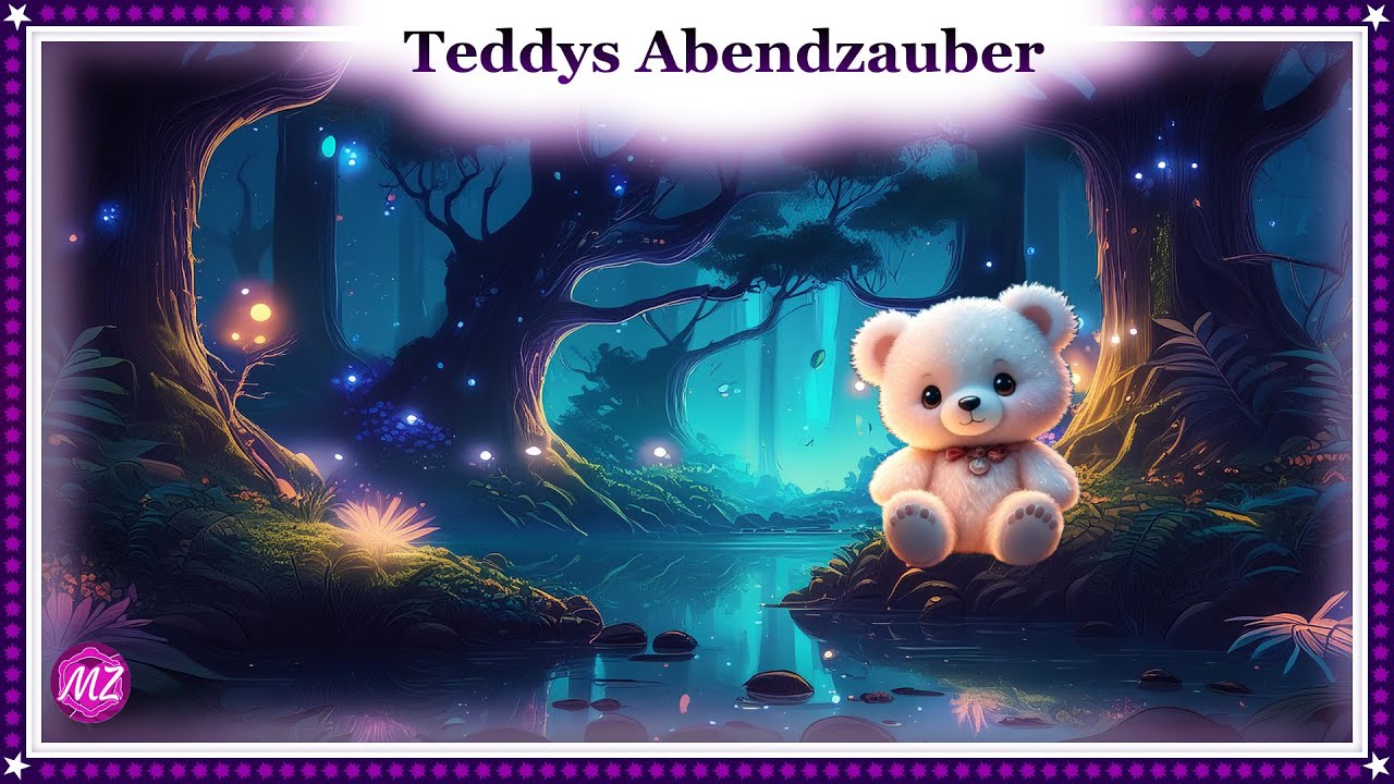 Schlafe ruhig ein… Teddy ist bei dir 🧸 Wir reisen in den Zauberwald ⭐ Gute Nacht