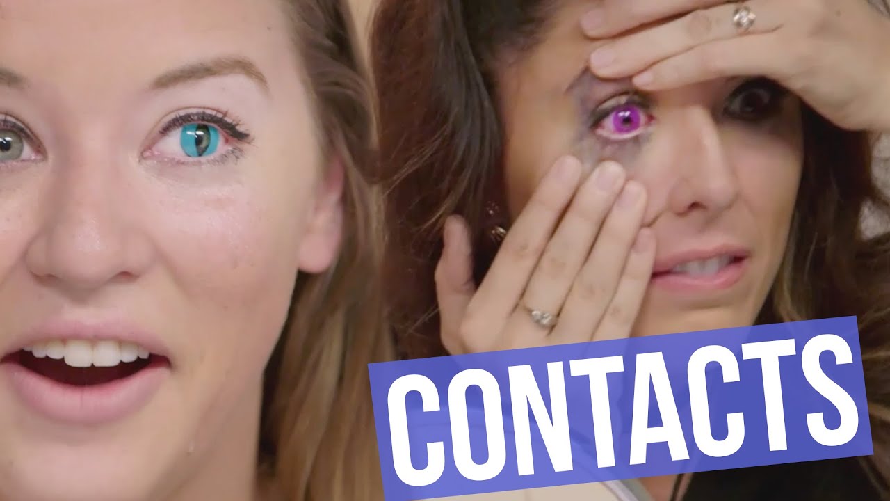 5 Creepy Colored Contact Lenses for HALLOWEEN (Beauty Break)