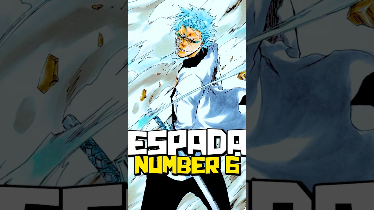 Grimmjow the Panther Espada EXPLAINED in #BLEACH #Shorts #Manga