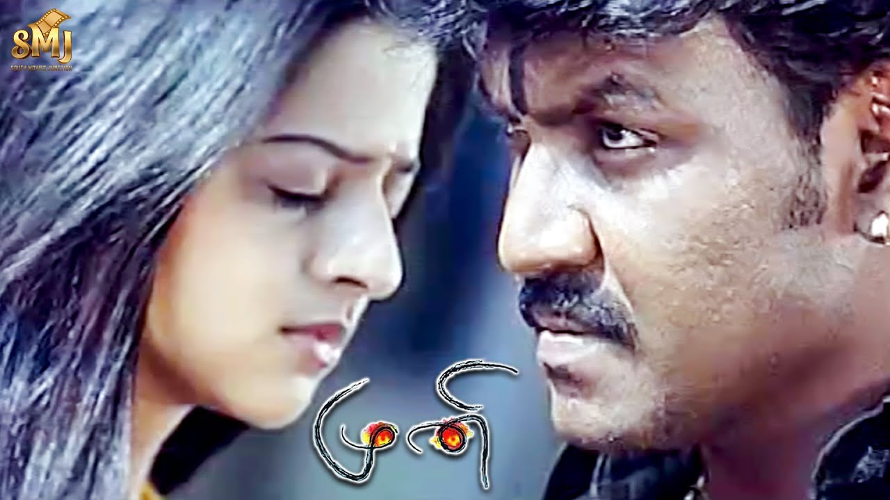 Raghava Lawrence Super Fight Scene - Muni | Vedhika | Raj Kiran | Kovai Sarala | Vinu Chakravarthy