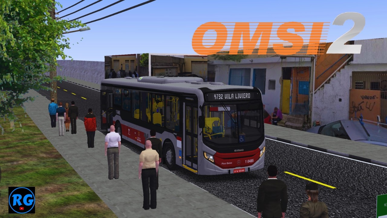 🔵 OMSI 2 • Linha 4732-10 Metrô Saúde x Vila Liviero •  Caio Millennium V O500U BlueTec 5 + MOZA TSW