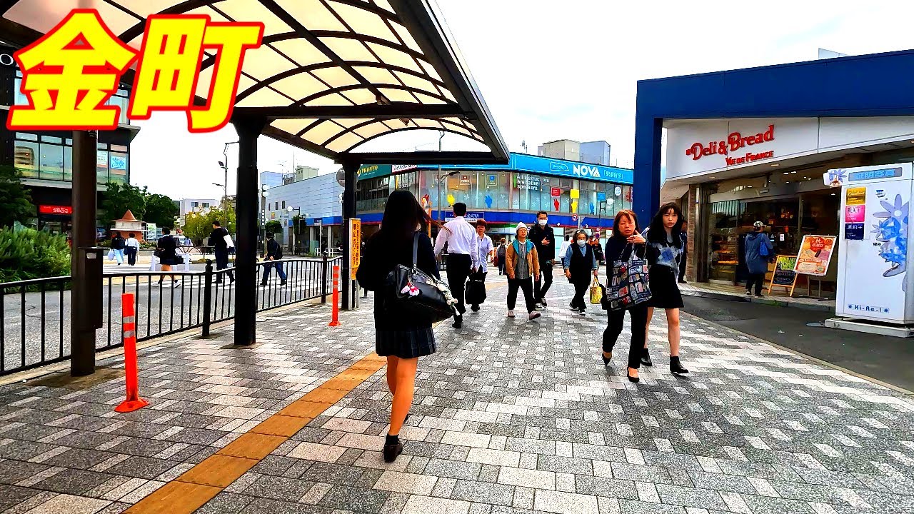【平日昼間】金町駅周辺を散策！東京都葛飾区(Japan Walking around Kanamachi Station)