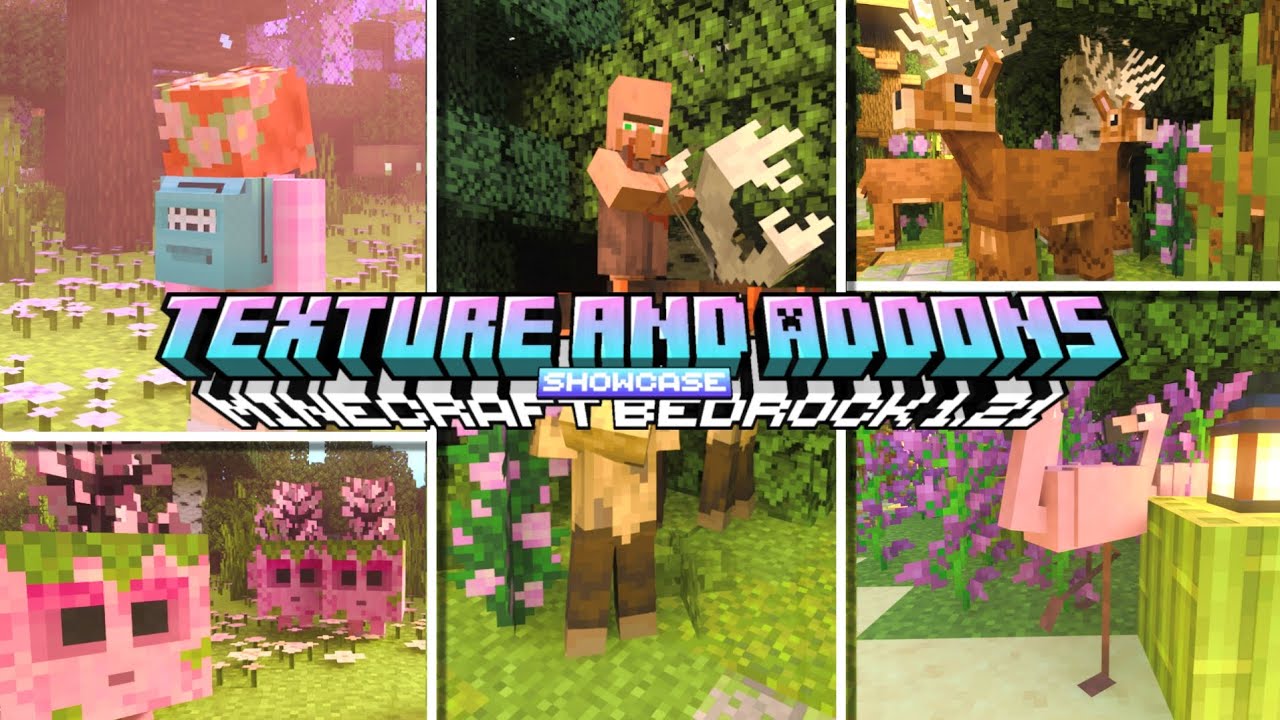 7 Minecraft PE/Bedrock cute amazing texture pack and addons for 1.21+ you should try!🦉✨️🤎