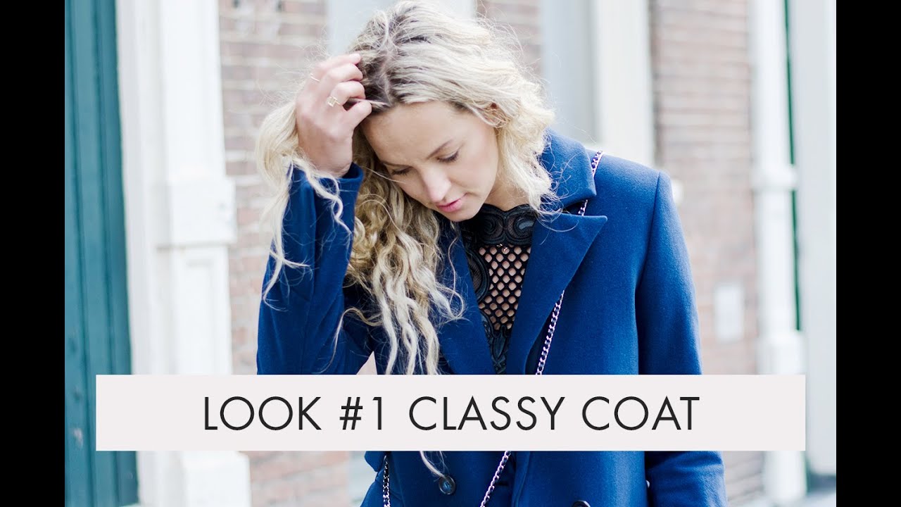 Look #1: Trots op de eerste look met de classy coat door Anouk Yve - Fashionchick