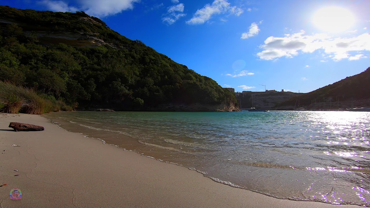 Direct Live de la Plage de la Calanque de la Catena &agrave; Bonifacio en Corse #corse #corsica #bonifacio