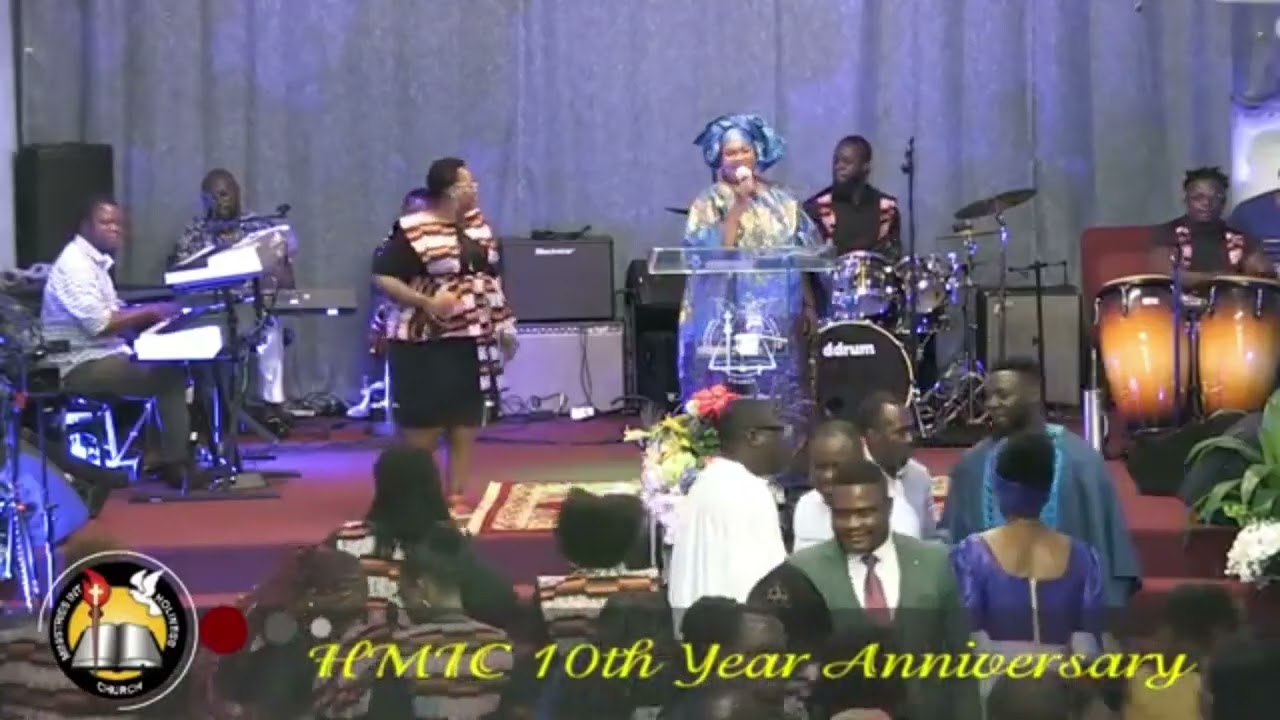 HMIC_ Ebenezer Sunday Celebration  ---  Greeting Song -  Ma da kpe na Mawu -- Sister Marianne