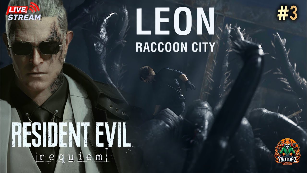 🔴 SAMBUTAN MERIAH DARI RACCOON CITY BUAT LEON | Resident Evil Requiem #ResidentEvil #re9 PART 3