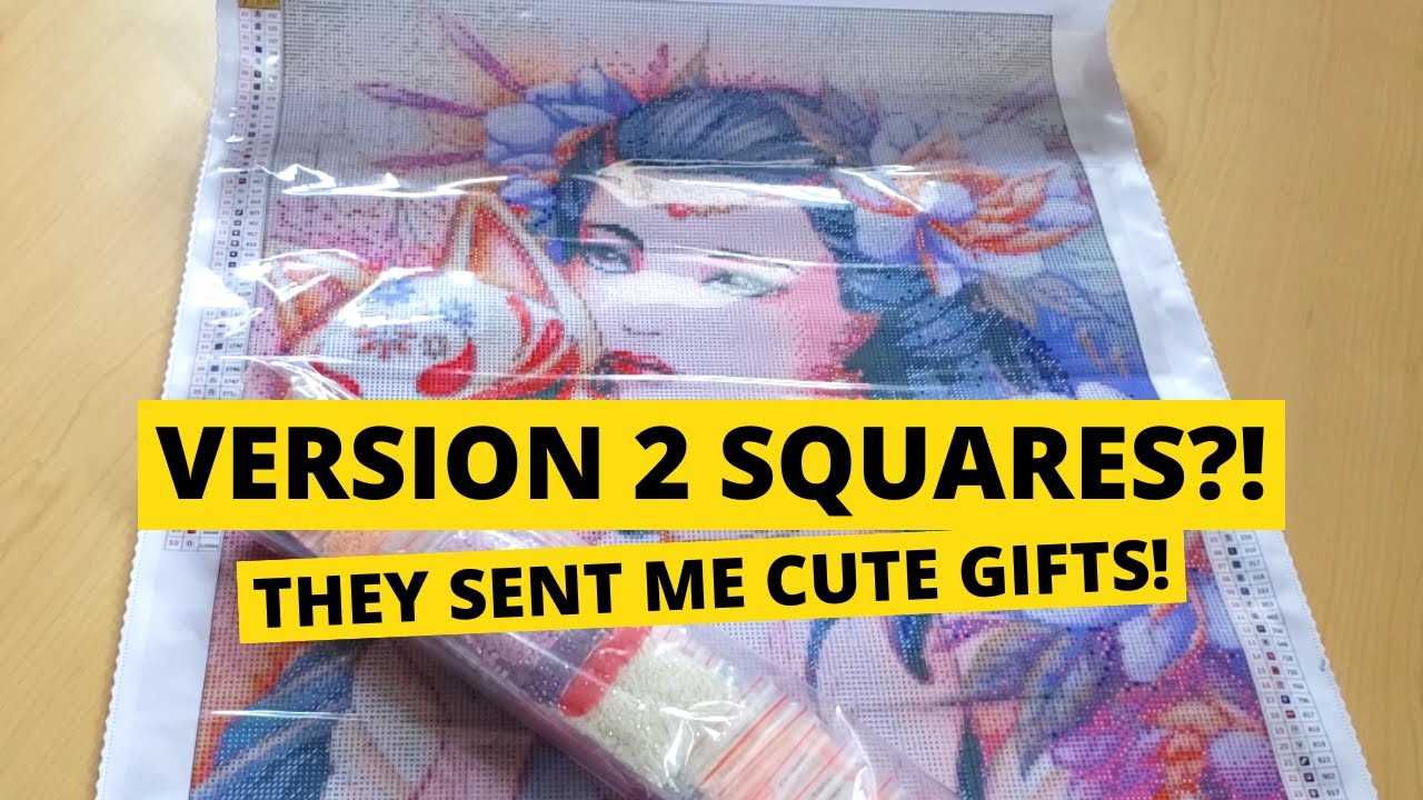 NEW SQUARES? HMmMMm | Oraloa Diamond Painting Unboxing | 