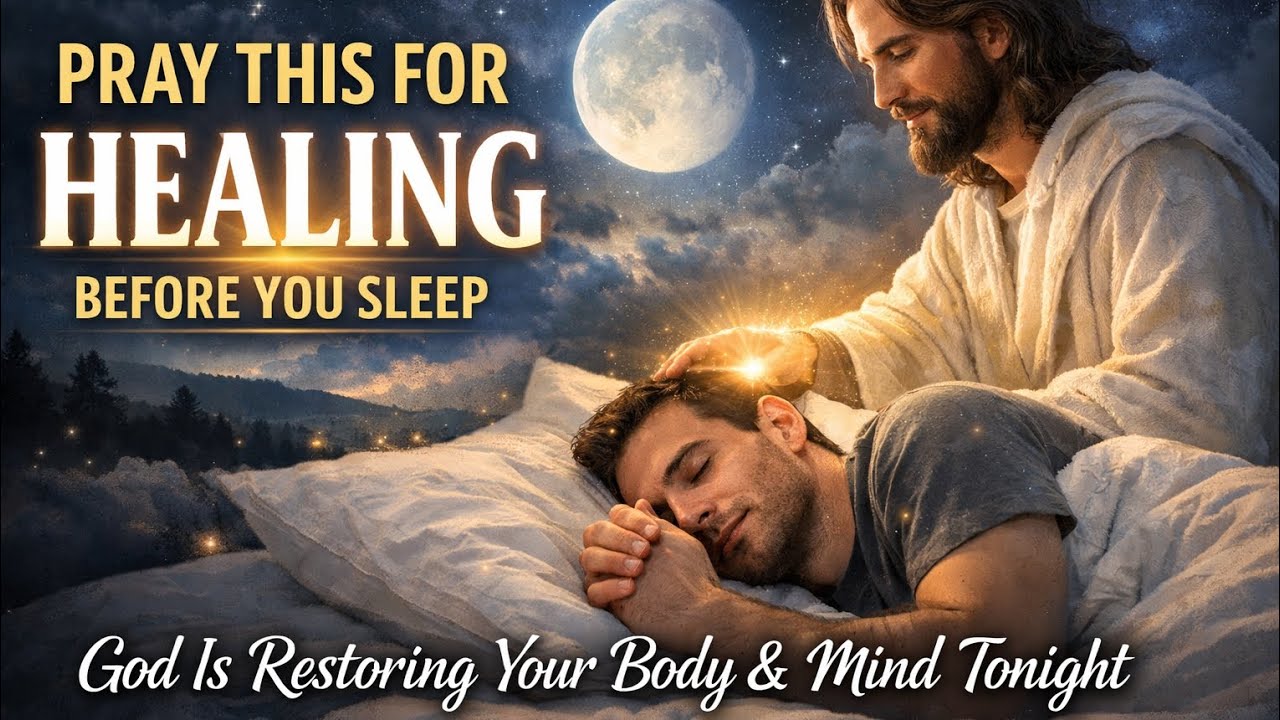 Pray This for Healing Before You Sleep | God Is Restoring Your Body & Mind Tonight