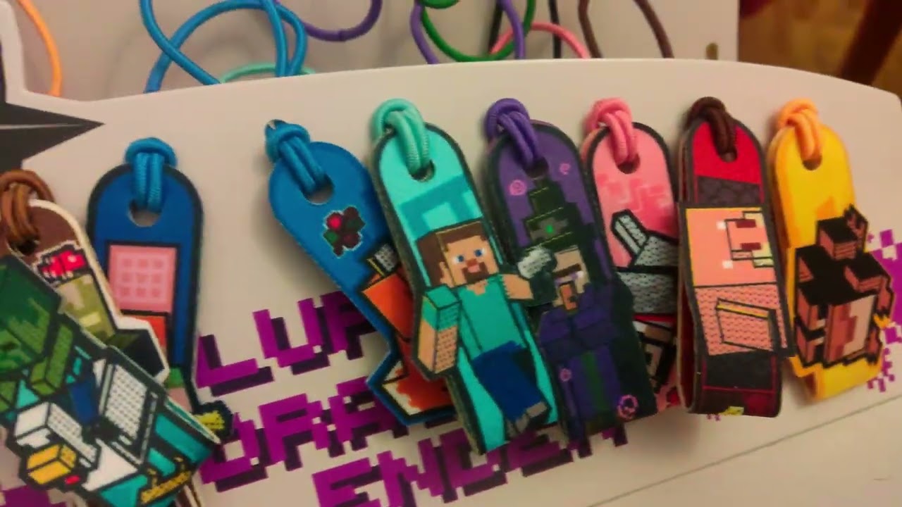 COLECȚIA COMPLETĂ DE ACCESORII TAGZ MINECRAFT!!!!