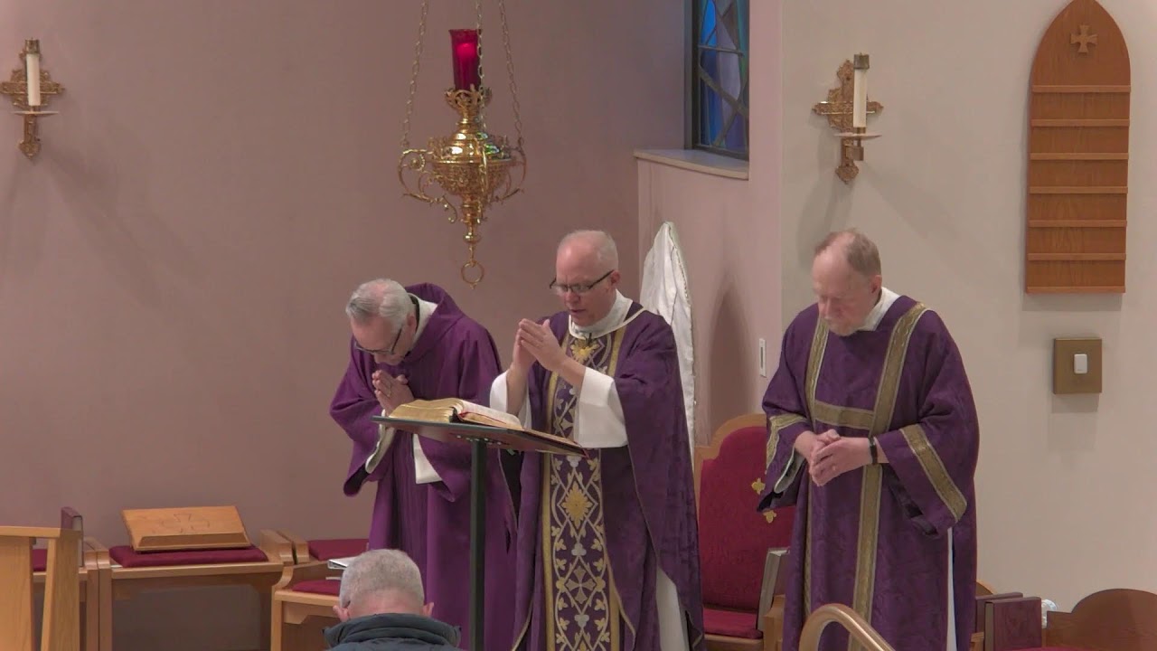 2026.02.26 Mass, First Week of Lent, Holy Family Steubenville