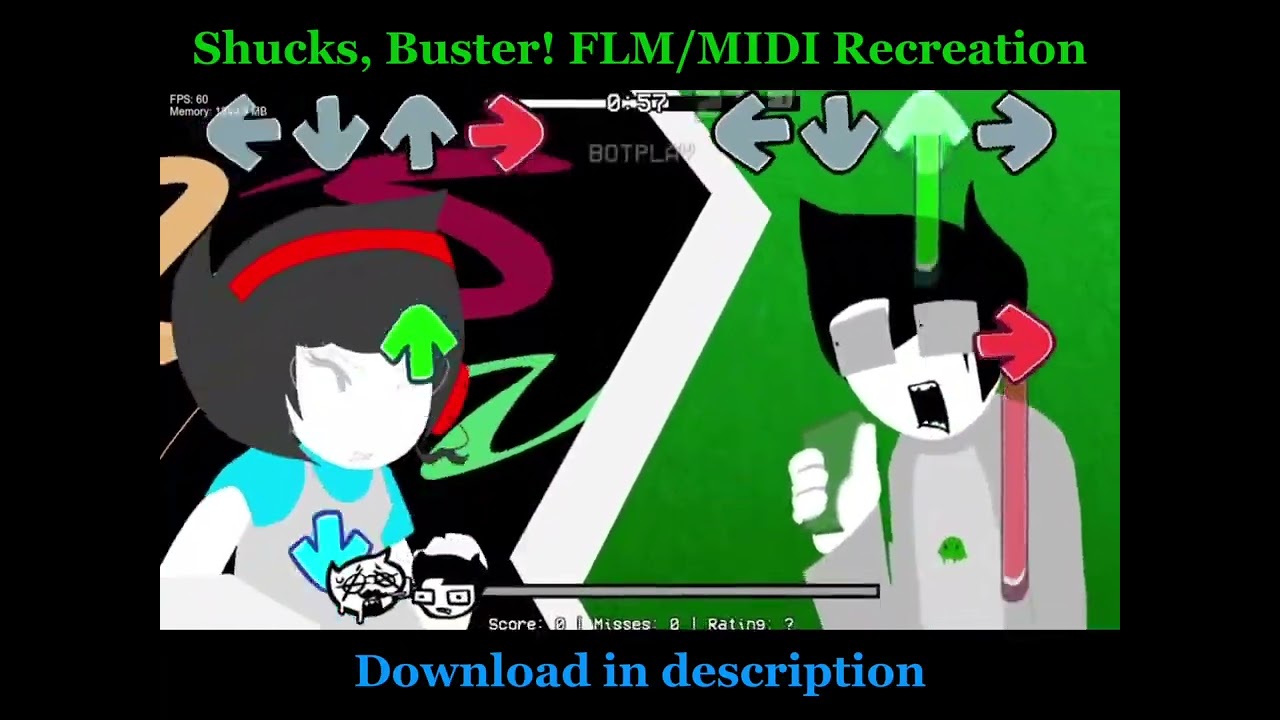SHUCKS, BUSTER! FLM/MIDI Recreation | 97% accurate | SBURB: Funkin’ Edition