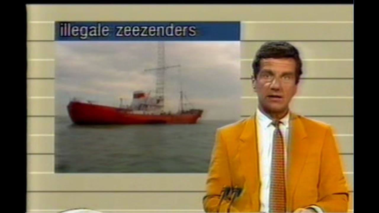 Actie tegen zeezenders NOSJournaal