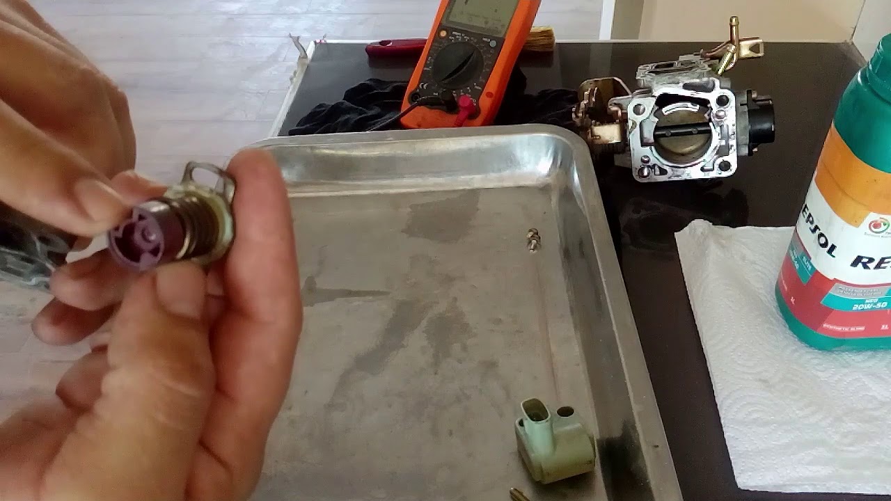 Tutorial - Mantenimiento del cuerpo de aceleración toyota