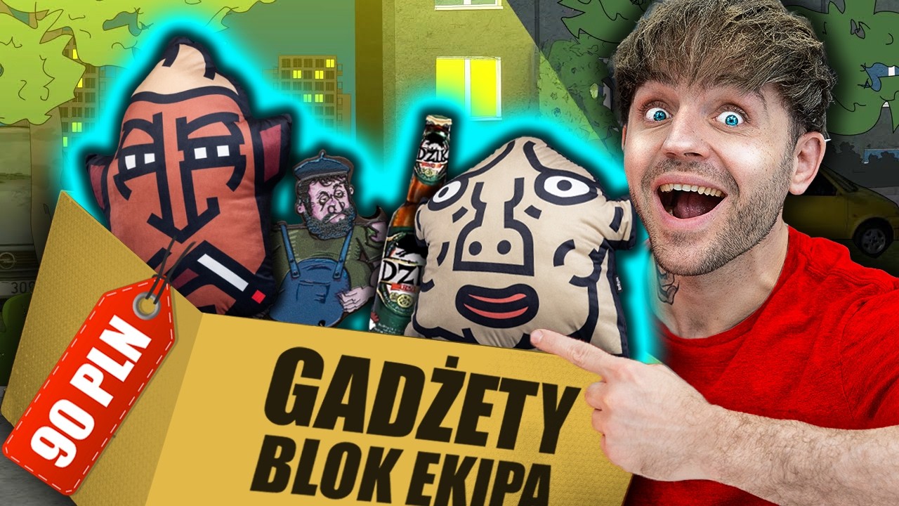 Testuje GADŻETY z BLOK EKIPY i KAPITANA BOMBY! *sklep Walaszka*