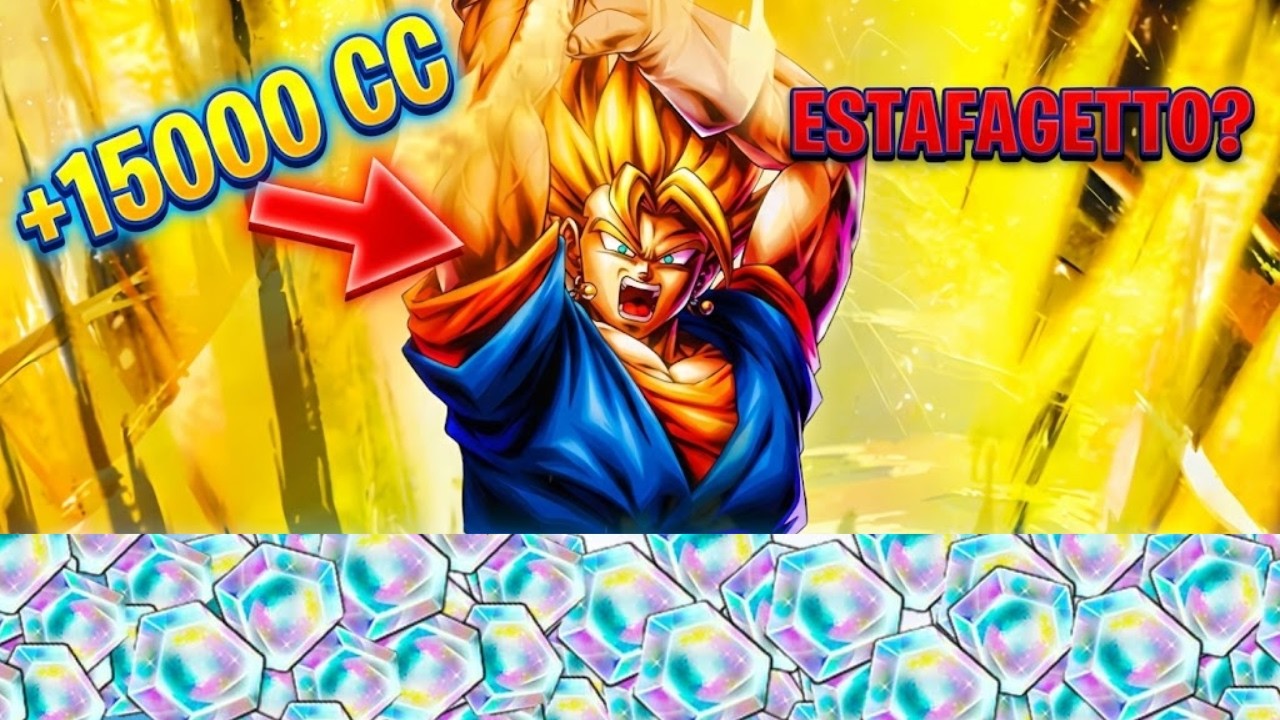 TODO POR SUPER VEGETTO.  SUMMONS DRAGON BALL LEGENDS: SUPER VEGETTO LEGEND