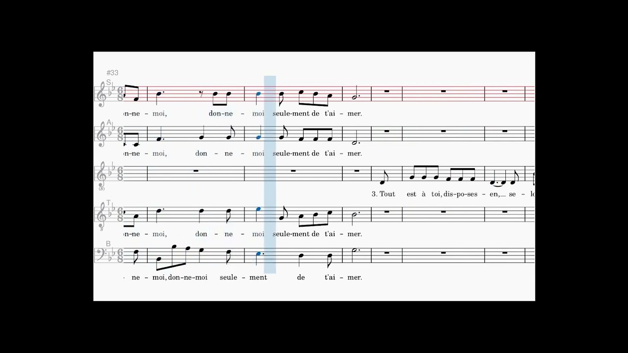 Donne-moi seulement de t'aimer, soprano, Claire Châtaignier, arr. Adrien Cavarec