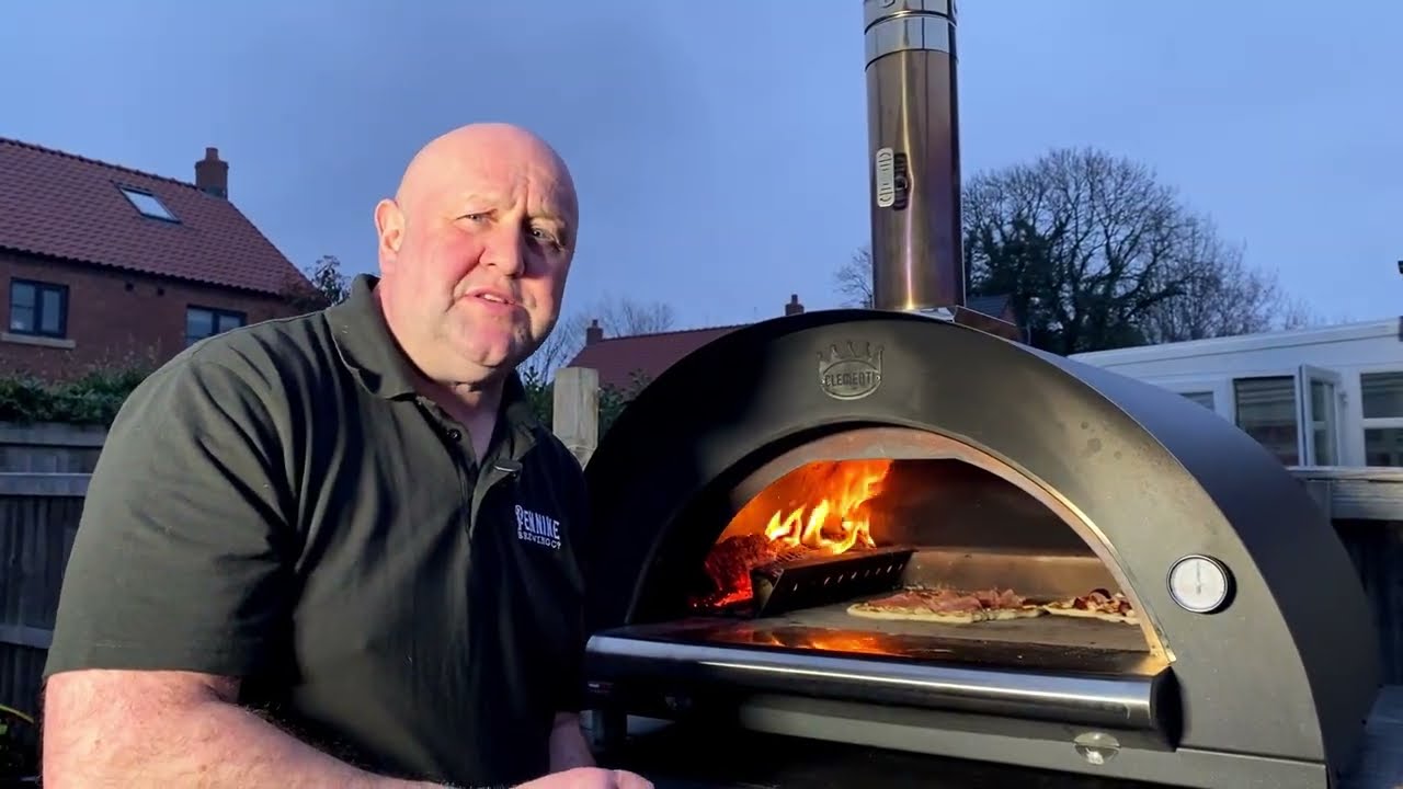 Clementi Wood Fired Pizza Oven - Steak and Guinness Pie!