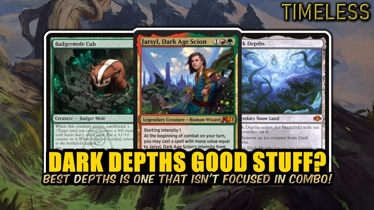 🧊 Dark Depths in a 💪 Strong Midrange Shell?! &ndash; Gruul Depths | Timeless BO3 | MTG Arena