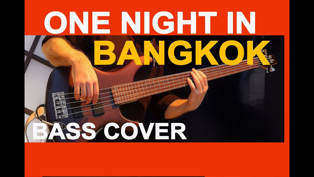One Night In Bangkok- Murray Head  | Bass Cover (Παύλος Πανουργιάς)