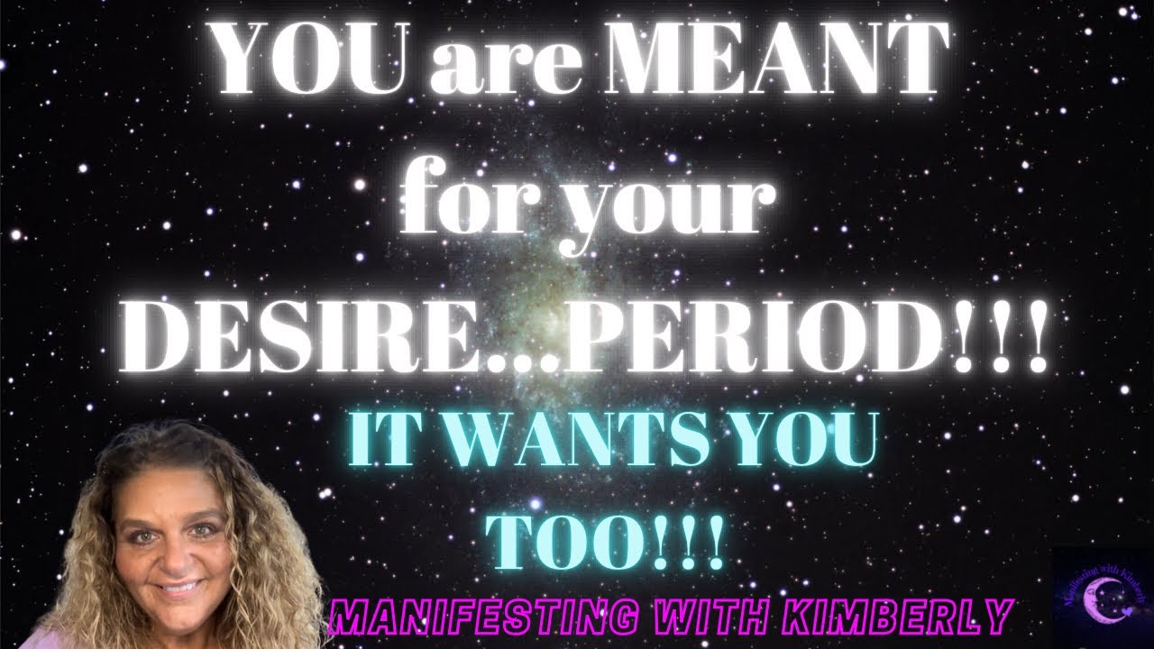 YOU are MEANT for YOUR DESIRE….IT WANTS YOU TOO 💜 | Neville Goddard