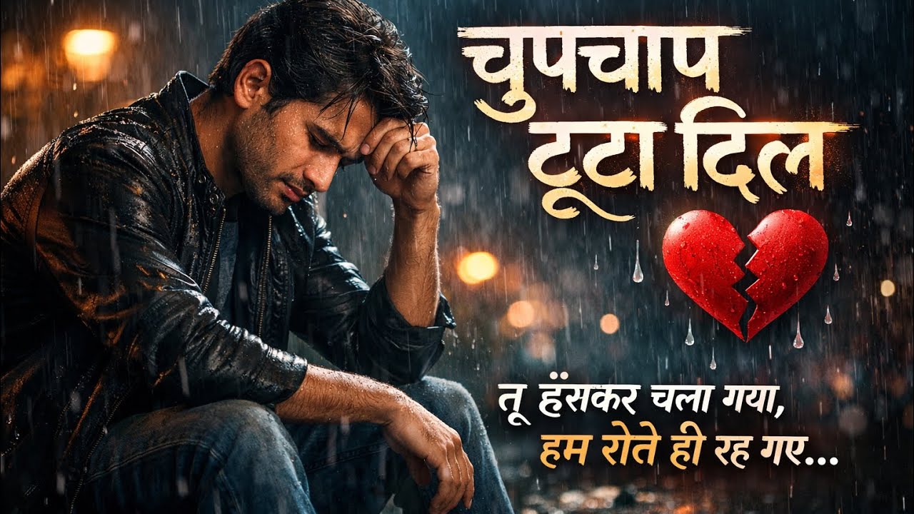 Chupchaap Toota Dil 💔 | Very Sad Hindi Song 2026 | Breakup Song | Heart Touching Emotional Song
