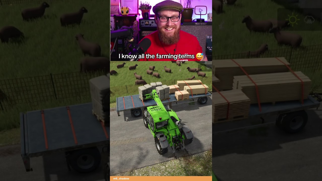 Pro Farmer Over Here.😅 #farmingsimulator25 #farmingsim #farmsim #farmingsimulator #fs25 #funny #fail