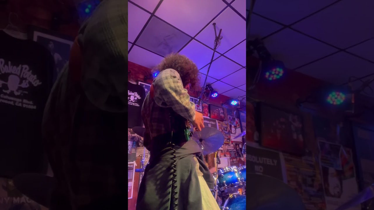 Takoda & Forrest Rice - Drum/Guitar solo at Baked Potato #jazz