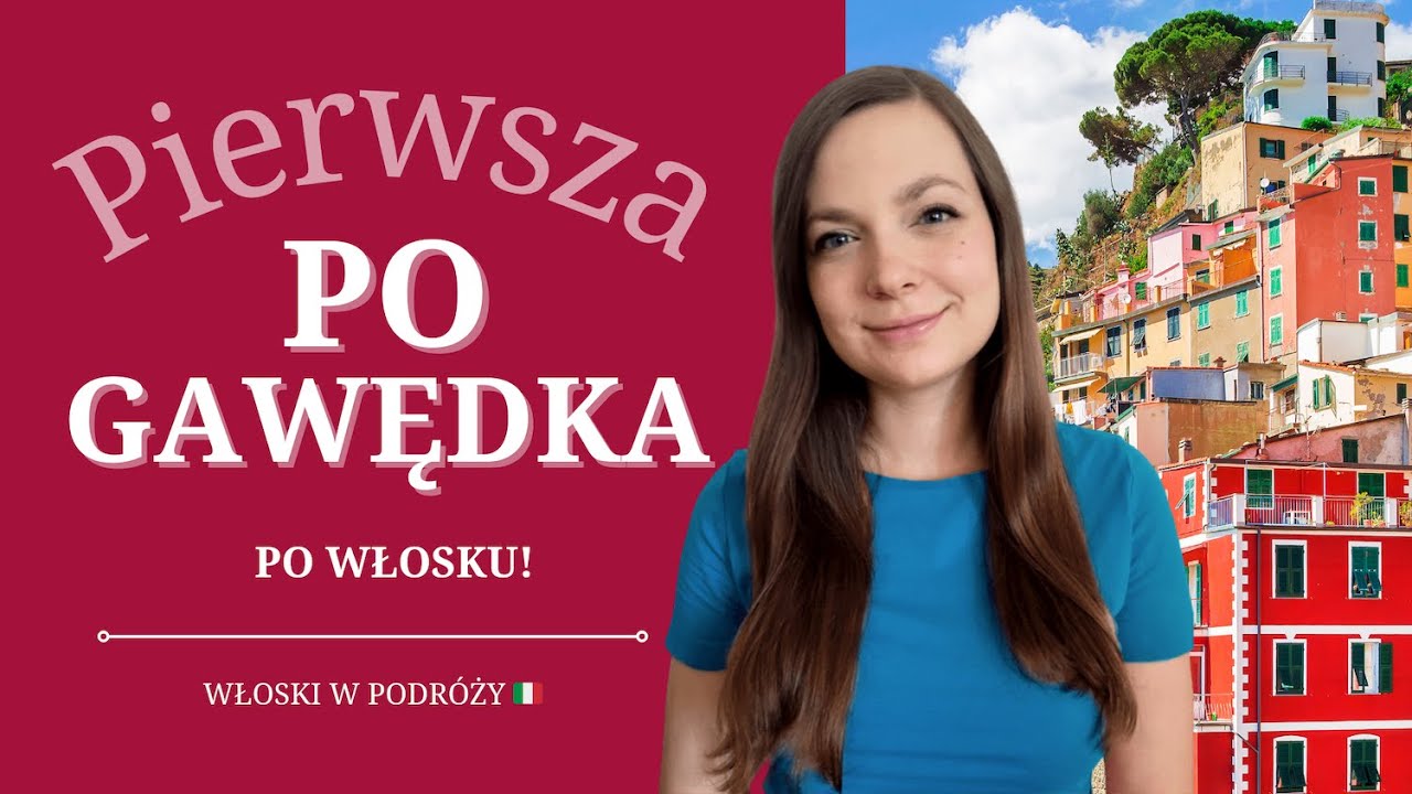 Pierwsza pogawędka po włosku | LEKCJA 1 | Włoski w podr&oacute;ży