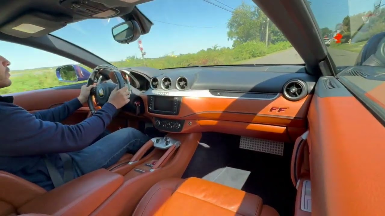 Ferrari FF Driving Video