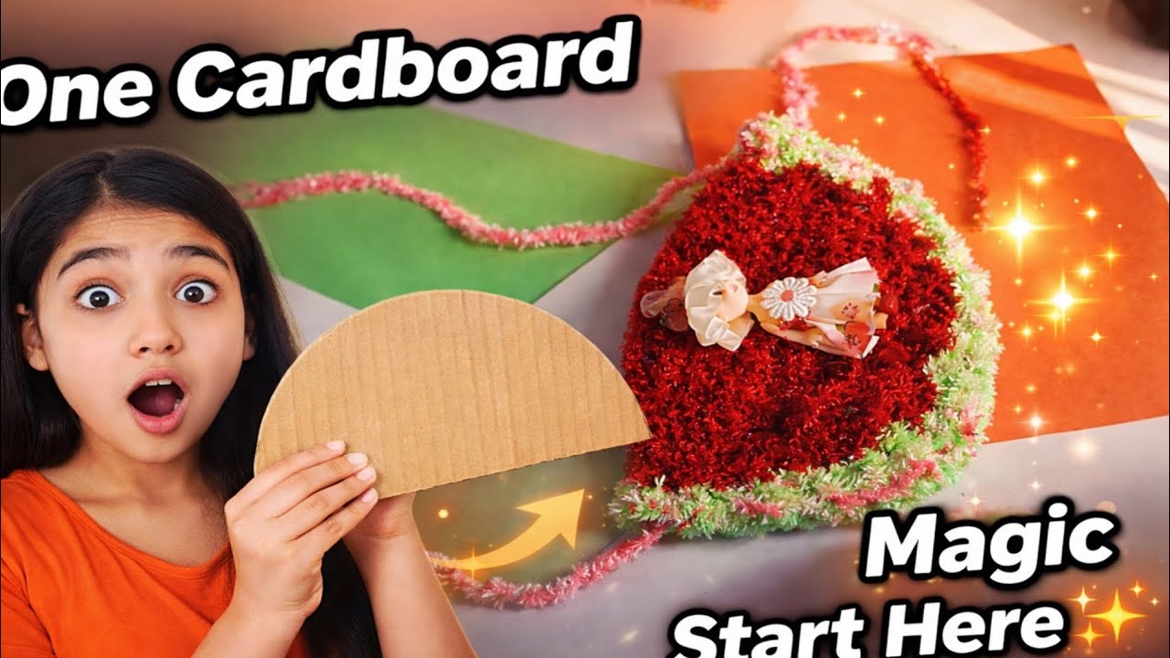 Watermelon Bag Making 🍉😍 | Summer Special Easy DIY Craft