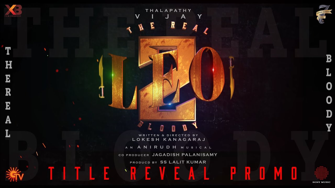LEO 2 OFFICIAL TITLE TEASER| Thalapathy Vijay | Lokesh kanagaraj | Editing by VISHVA|