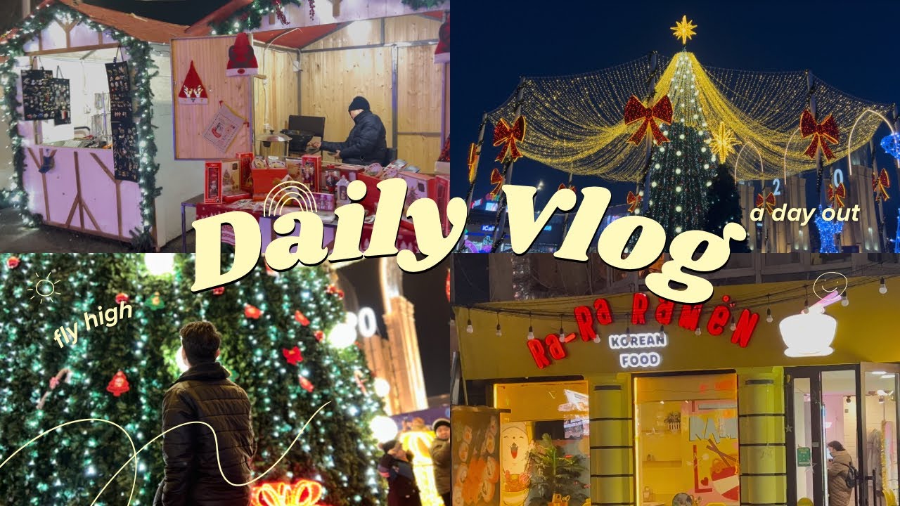 A *Day in my life* as a MBBS student abroad🎠🤍🎄✨|Almaty,Kazakhstan|🇰🇿