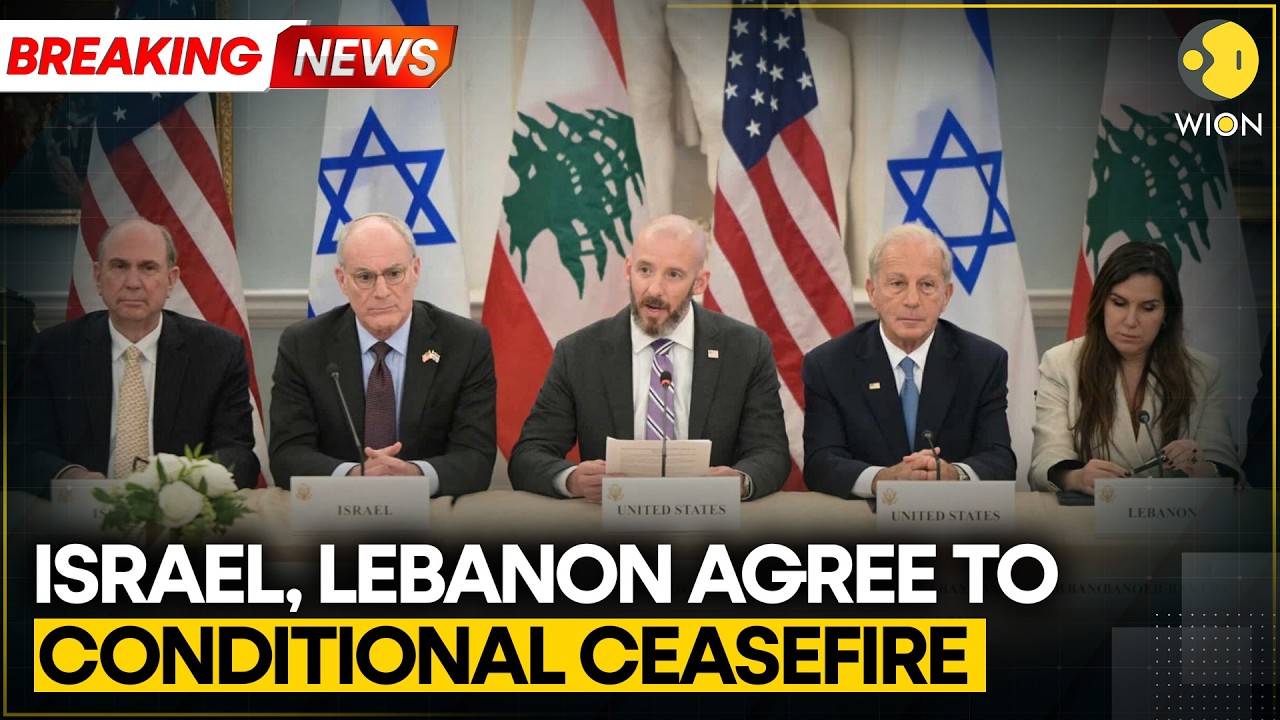 Israel-Lebanon Ceasefire: Truce Requires 'Complete Cessation' Of Fire By Hezbollah | WION Breaking