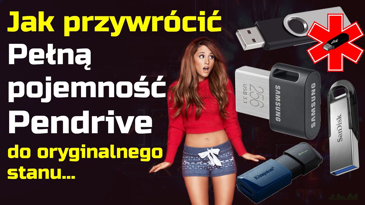Jak przywrócić pełną pojemność Pendrive – naprawa do oryginalnego stanu