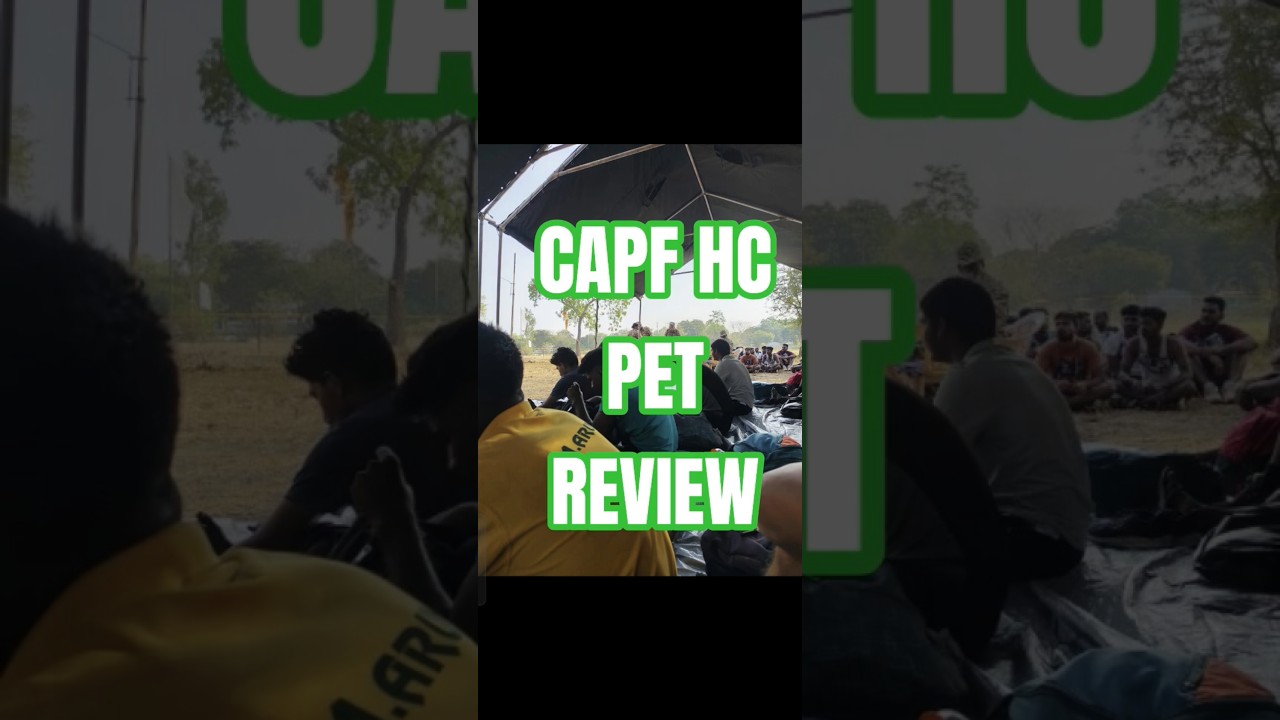 CAPF ASI & HC Physical Test Review & Tips