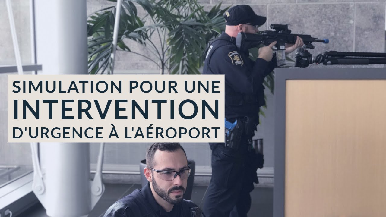 SIMULATION pour une intervention d'urgence à l'aéroport