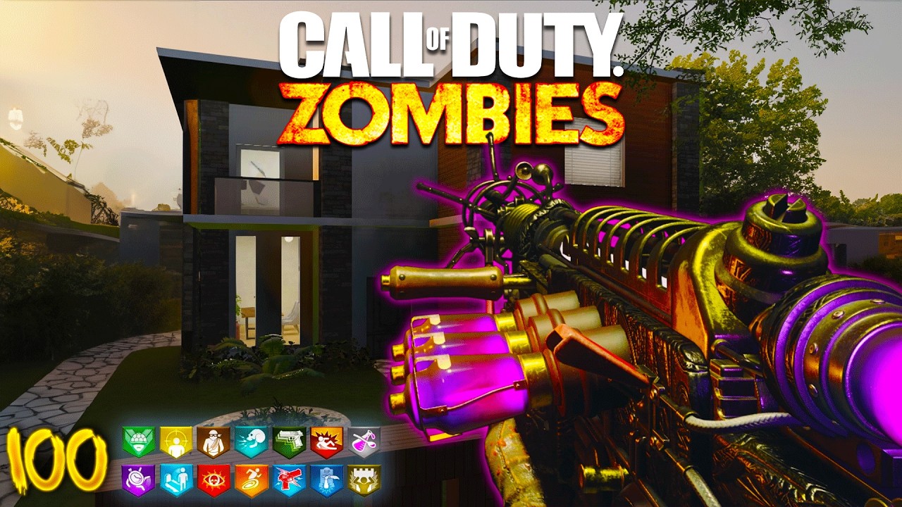 MY HOUSE HAS BEEN OVERRUN BY ZOMBIES  (Black Ops 3 Custom Zombies)