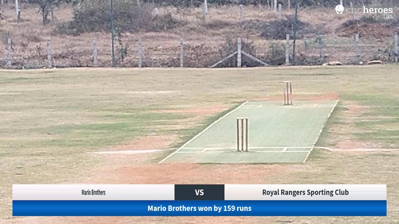Mario Brothers vs Royal Rangers Sporting Club live cricket match | Mario Turner Faceoff 4 live - Mar