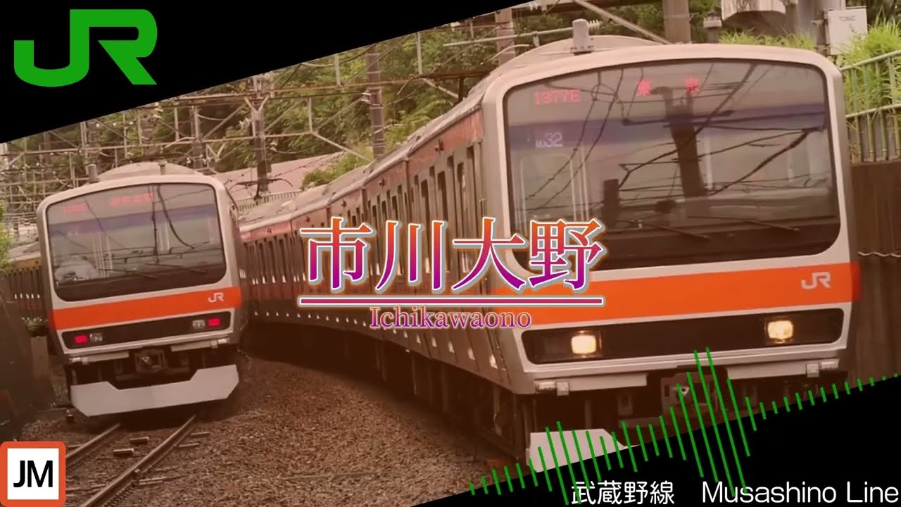 【駅名記憶】ナイトオブナイツの曲に合わせて東京メガループ.etc根岸線　横浜線　相模線　南武線　鶴見線　横須賀線　京葉線　武蔵野線　相鉄JR直通線　埼京線　川越線　八高線の駅名を重音テトが歌います。