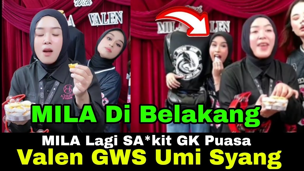 VALEN PAMER FOTO MANTAN, MILA NGAMBEK LANGSUNG MAKAN