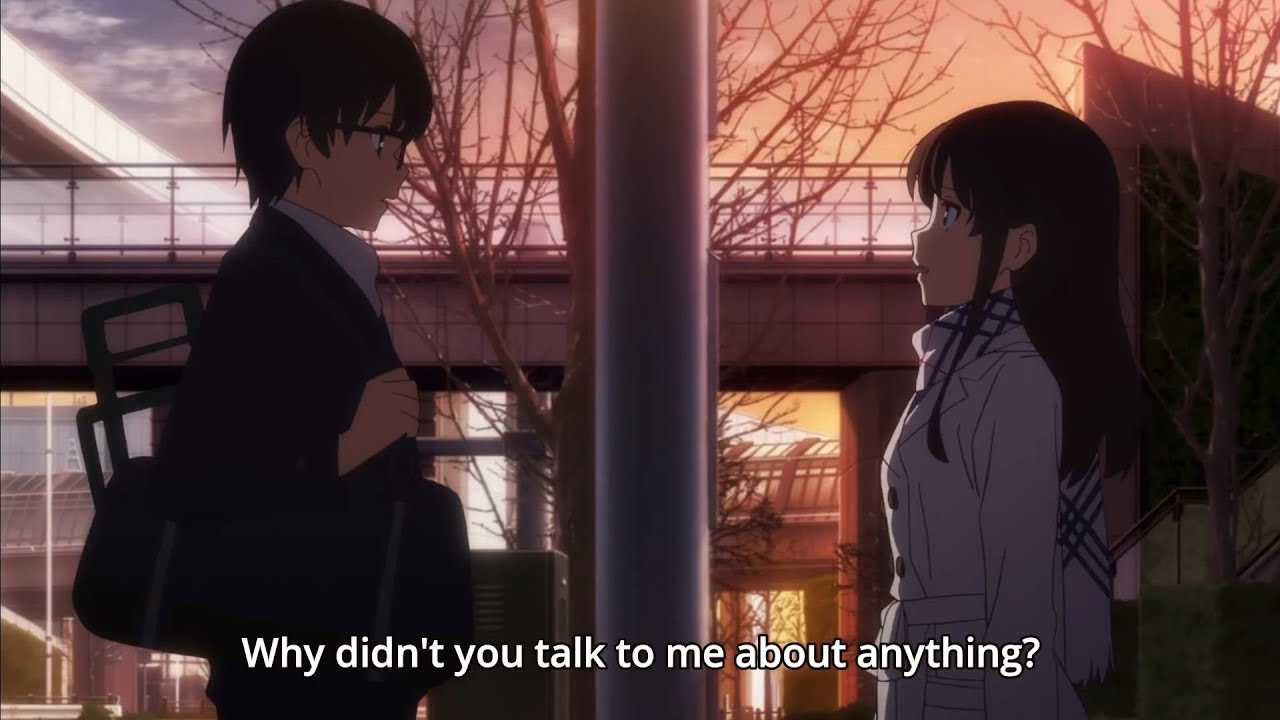 When Megumi Kato was angry and disapointed with Aki Kun &bull; Saekano Moment