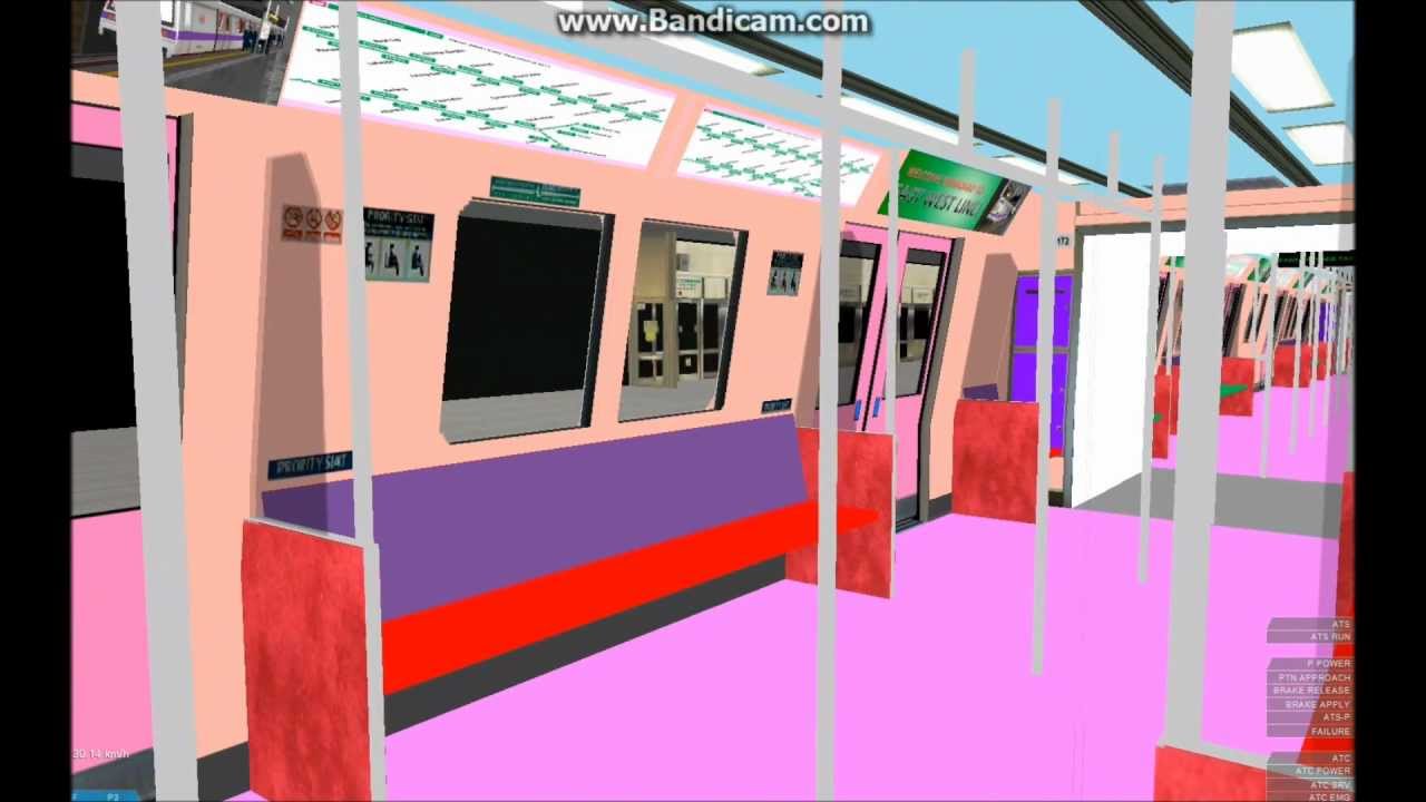 [OpenBVE][AJRT][Route Play] C605Y on East West Line (Generation 4)